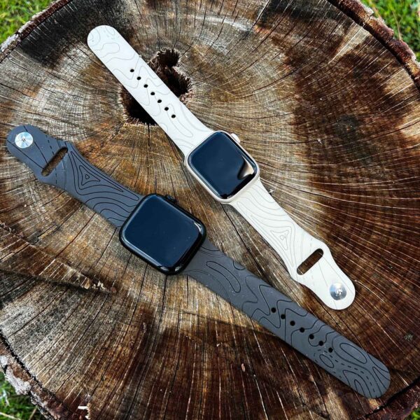 Topographic Adventure Band For Apple Watch & Ultra
