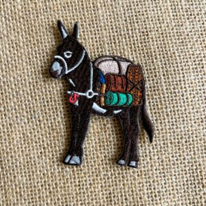 Off-road Mule Velcro Backed Patch