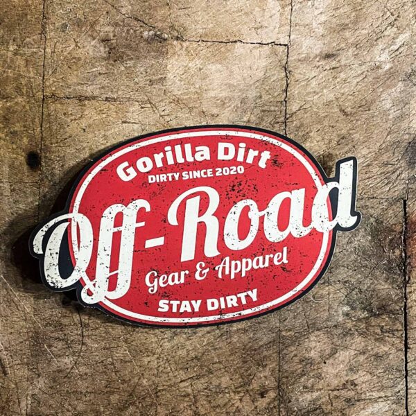 Gorilla Dirt Off-road Vinyl Decal