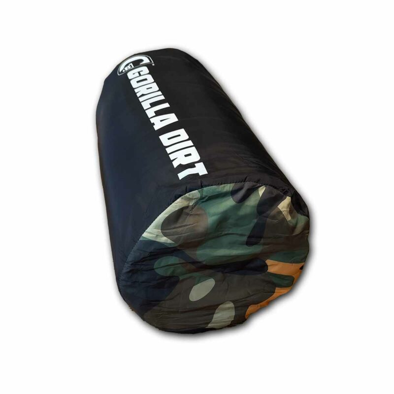 Fire Brush Camo Puffy Sherpa Blanket