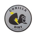Gorilla Bolt Gray Vinyl Decal