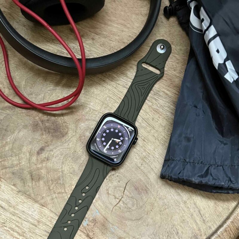 Topographic Adventure Band For Apple Watch & Ultra