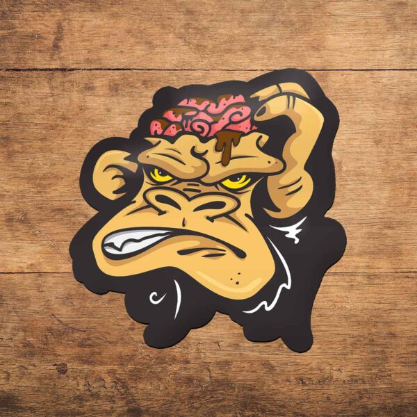 Dirt On The Brain Vinyl Decal