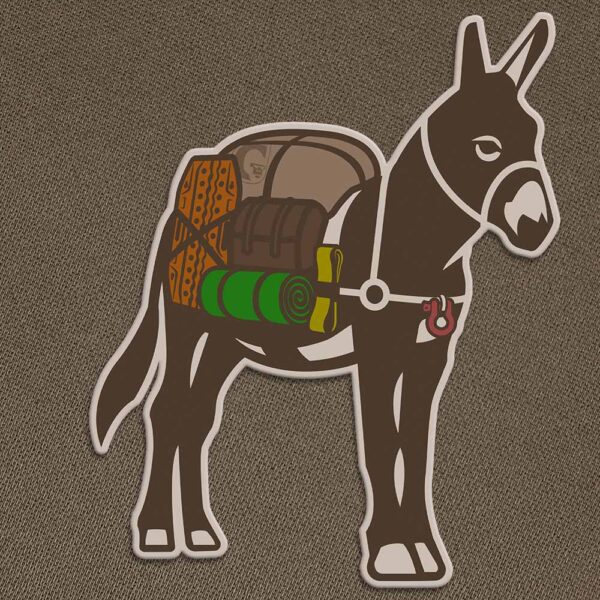 Off-Road Mule Vinyl Sticker