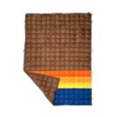 Mountain Stripes Puffy Blanket