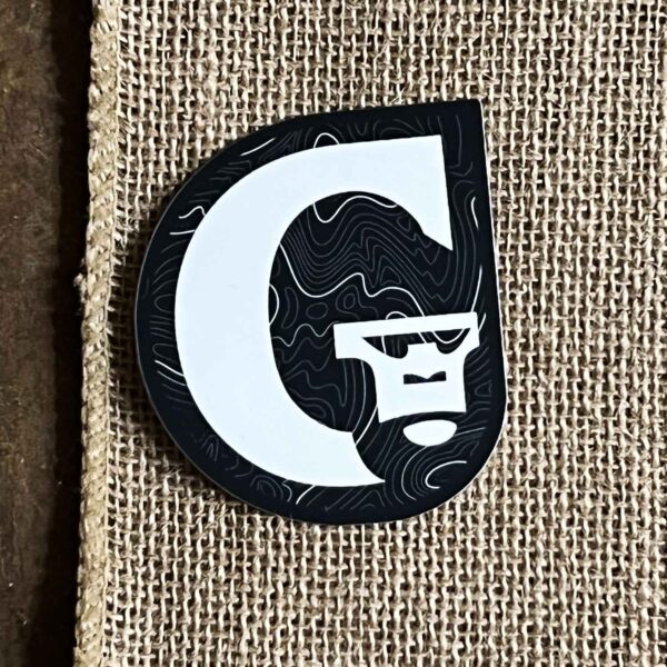 Gorilla Dirt Topo Logo Vinyl Decal