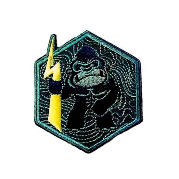 Trail Gorilla Velcro Backed Patch