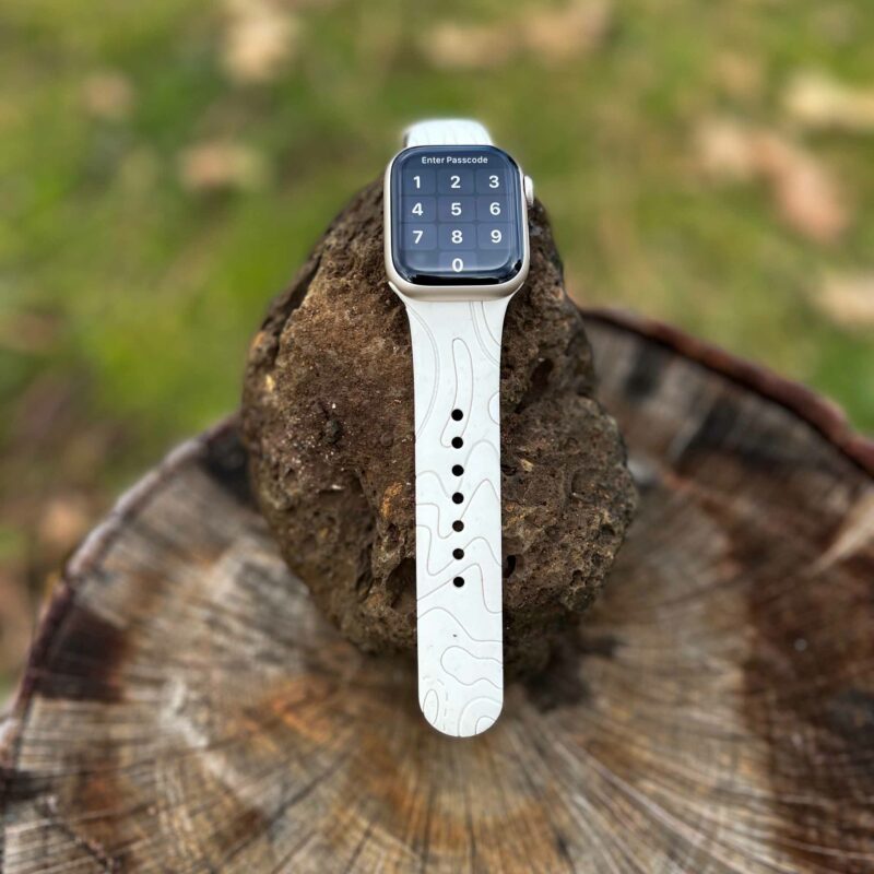 Topographic Adventure Band For Apple Watch & Ultra