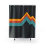 Color Range Shower Curtain