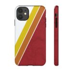 Yota Stripes Topo Hard Shell Phone Case
