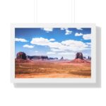 Utah Landscape Framed Horizontal Poster