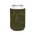 Green Topo Can Cooler Sleeve