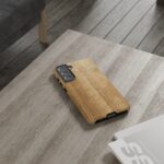 Topographic Wood Hard Shell Phone Case