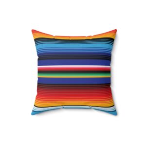Color Stripes Square Pillow