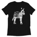 Zombie Mule White Tri-blend T-shirt