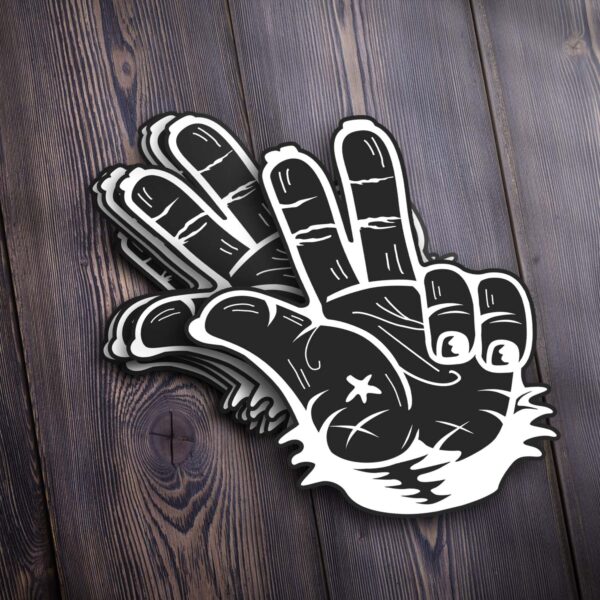 Jeep Wave Vinyl Sticker