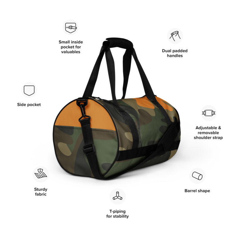 Firebrush Camo Classic Duffle Bag