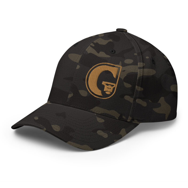 Gold Logo Structured Twill Cap