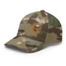 Gold Logo Structured Twill Cap