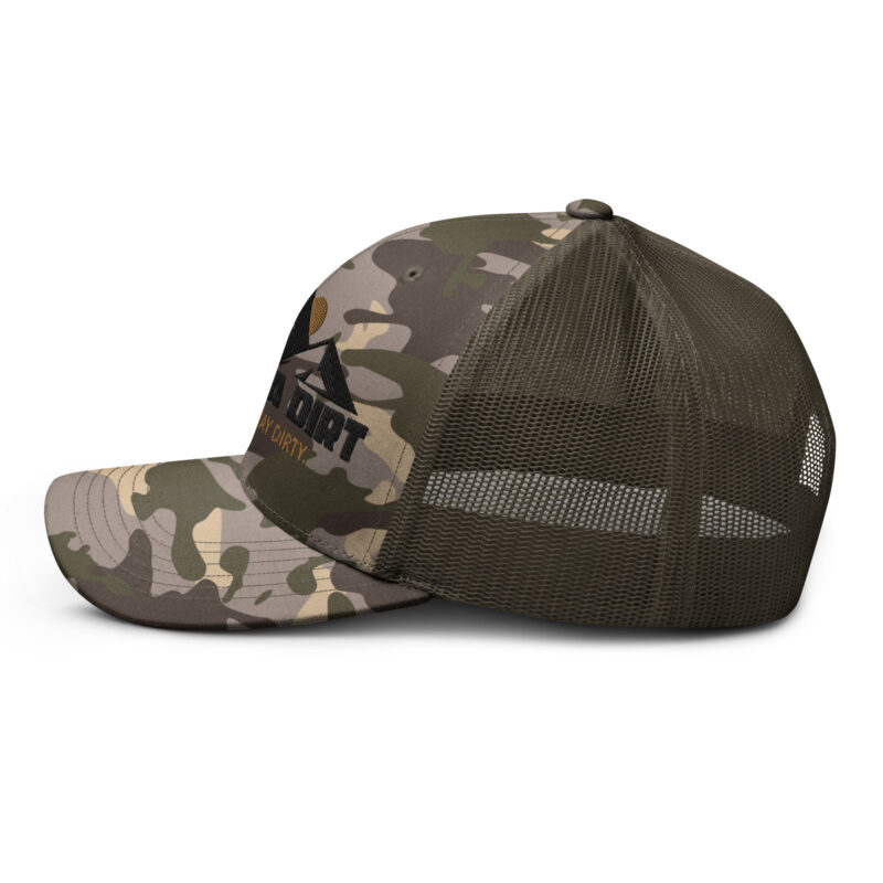 Mountain Logo Camouflage Trucker Hat