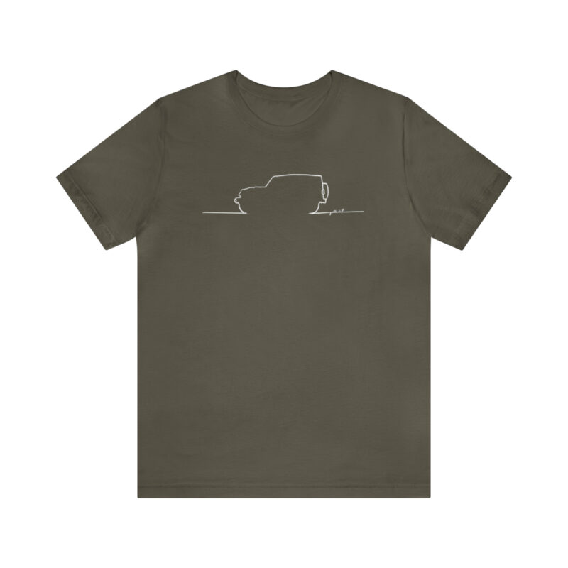Women's  4x4 Line Art Short Sleeve Tee