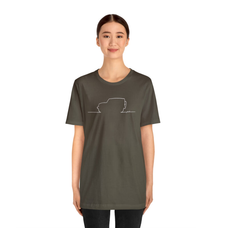 Women's  4x4 Line Art Short Sleeve Tee