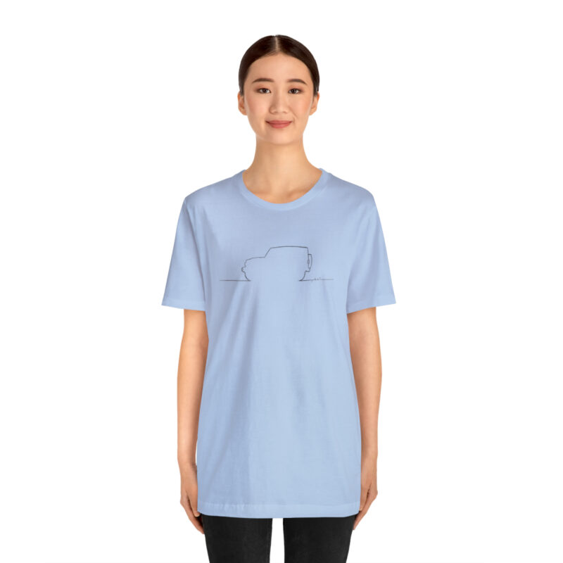 Women's  4x4 Line Art Short Sleeve Tee