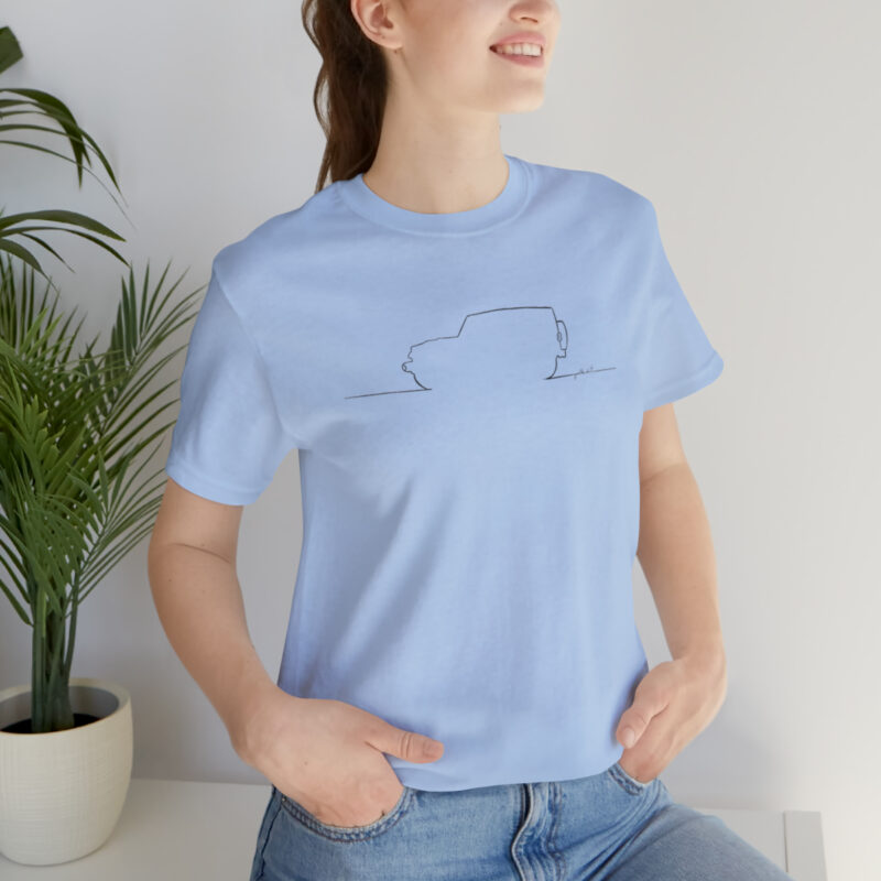 Women's  4x4 Line Art Short Sleeve Tee