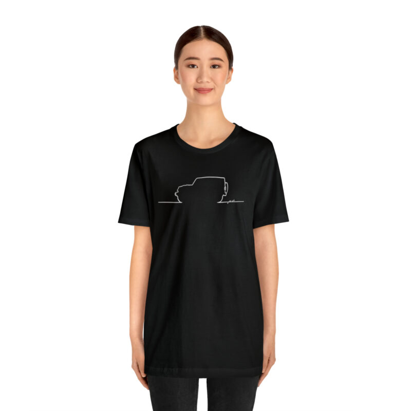 Women's  4x4 Line Art Short Sleeve Tee