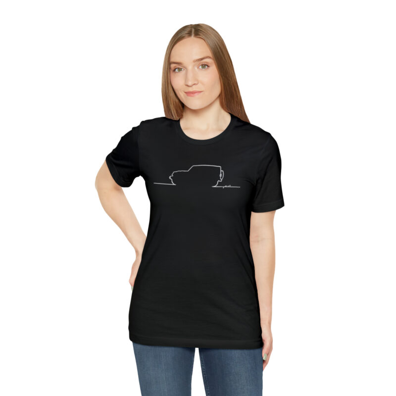 Women's  4x4 Line Art Short Sleeve Tee