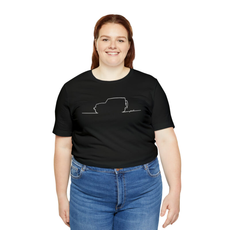 Women's  4x4 Line Art Short Sleeve Tee