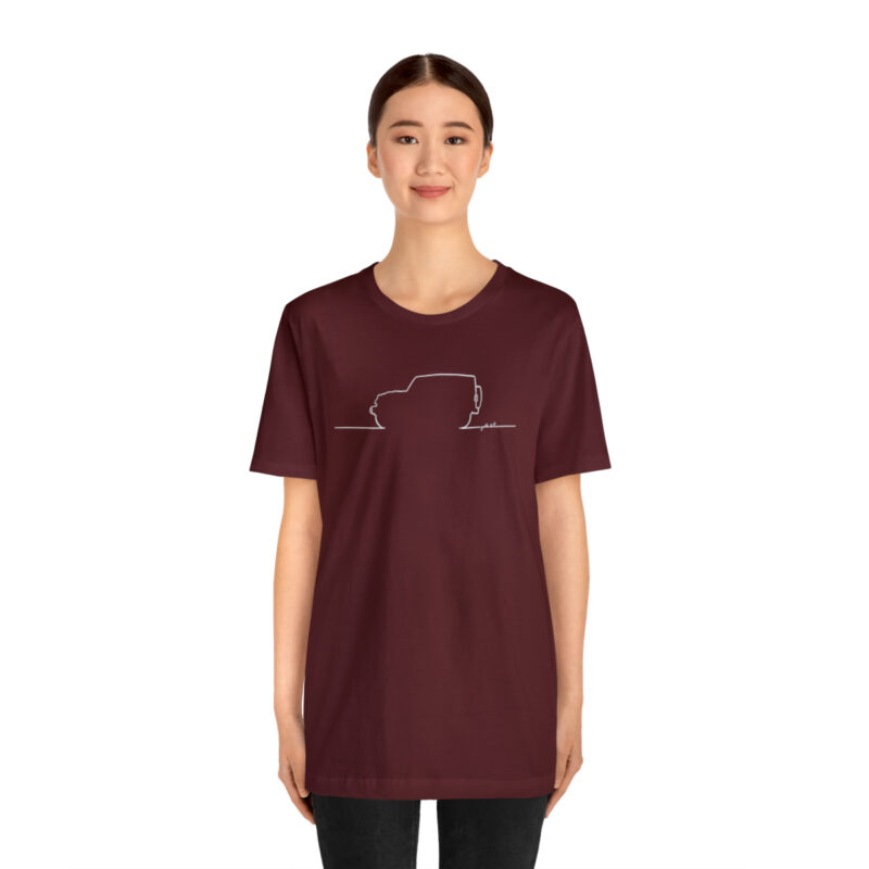 Women's  4x4 Line Art Short Sleeve Tee