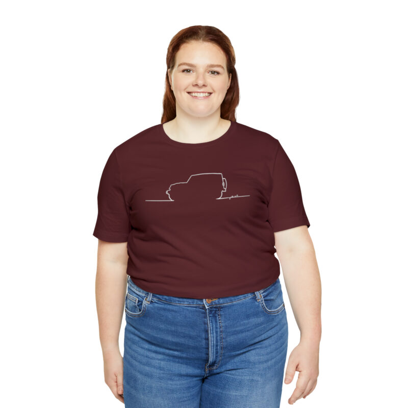 Women's  4x4 Line Art Short Sleeve Tee