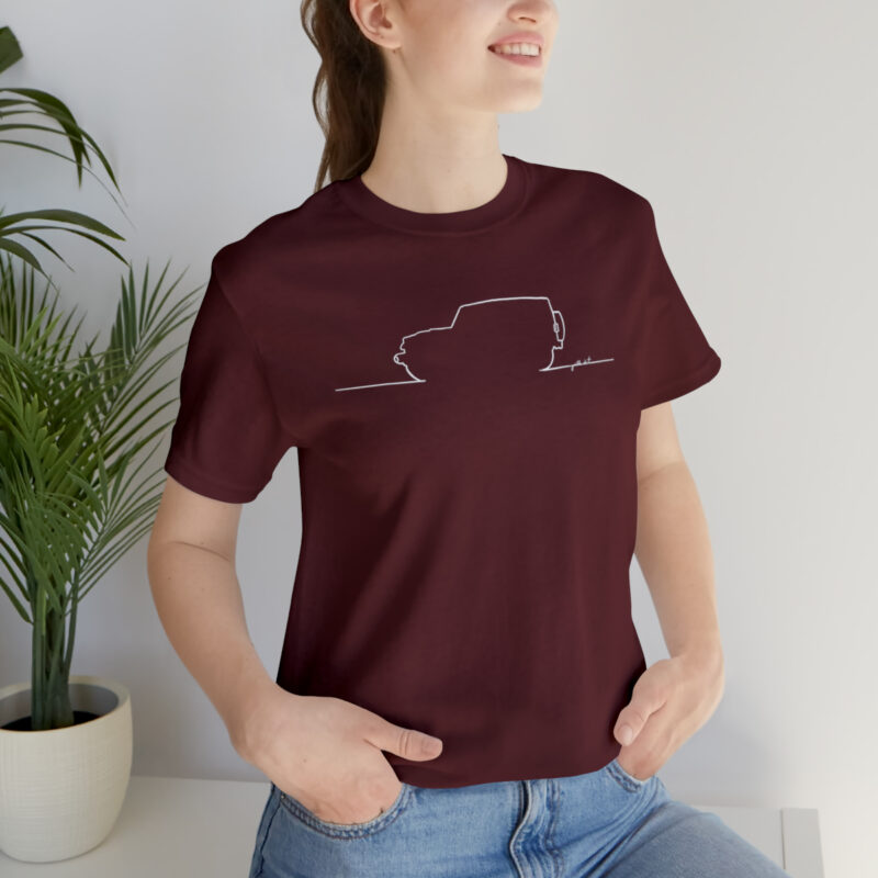 Women's  4x4 Line Art Short Sleeve Tee