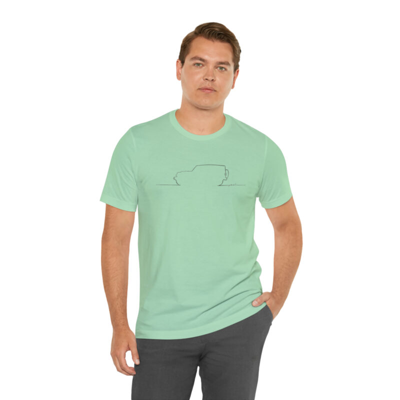 Women's  4x4 Line Art Short Sleeve Tee