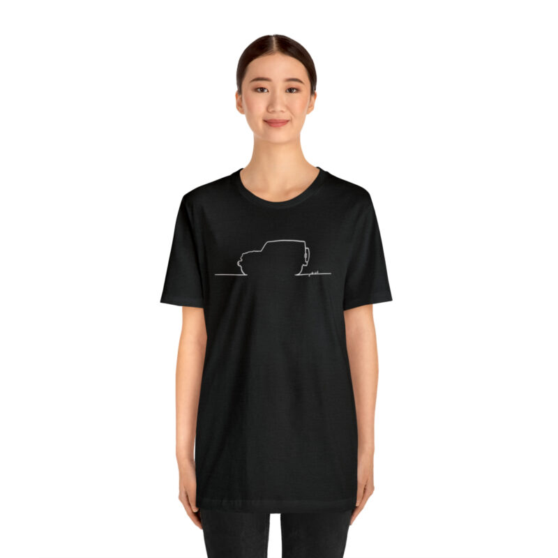 Women's  4x4 Line Art Short Sleeve Tee