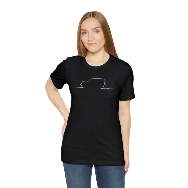 Women's  4x4 Line Art Short Sleeve Tee