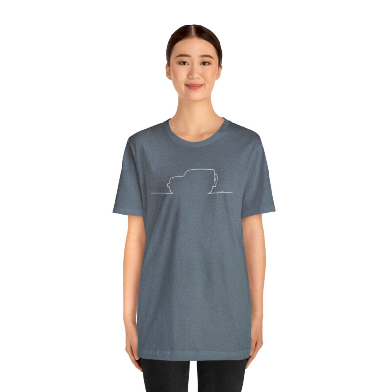Women's  4x4 Line Art Short Sleeve Tee