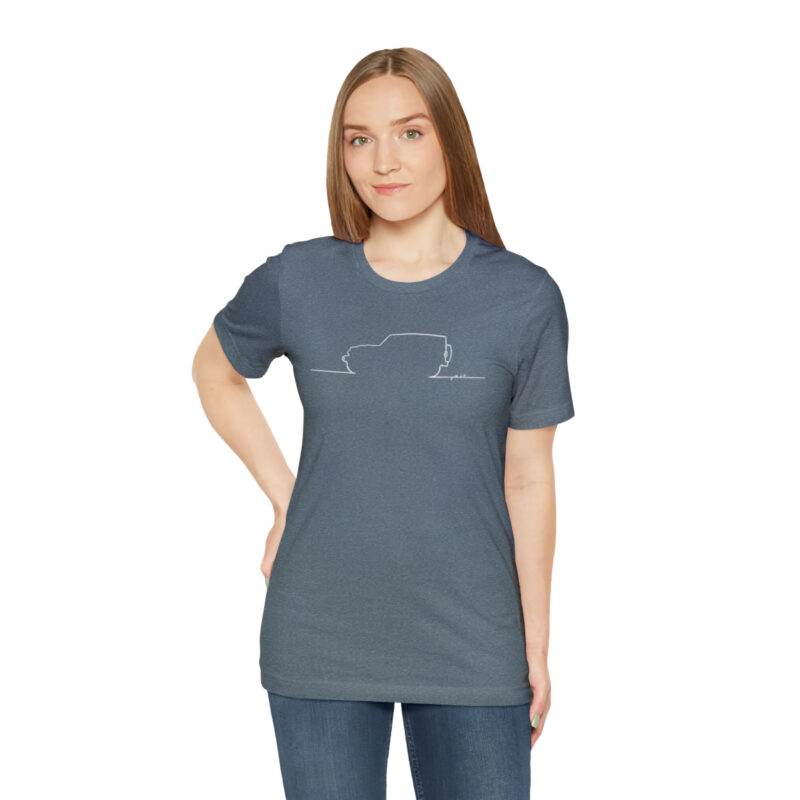 Women's  4x4 Line Art Short Sleeve Tee