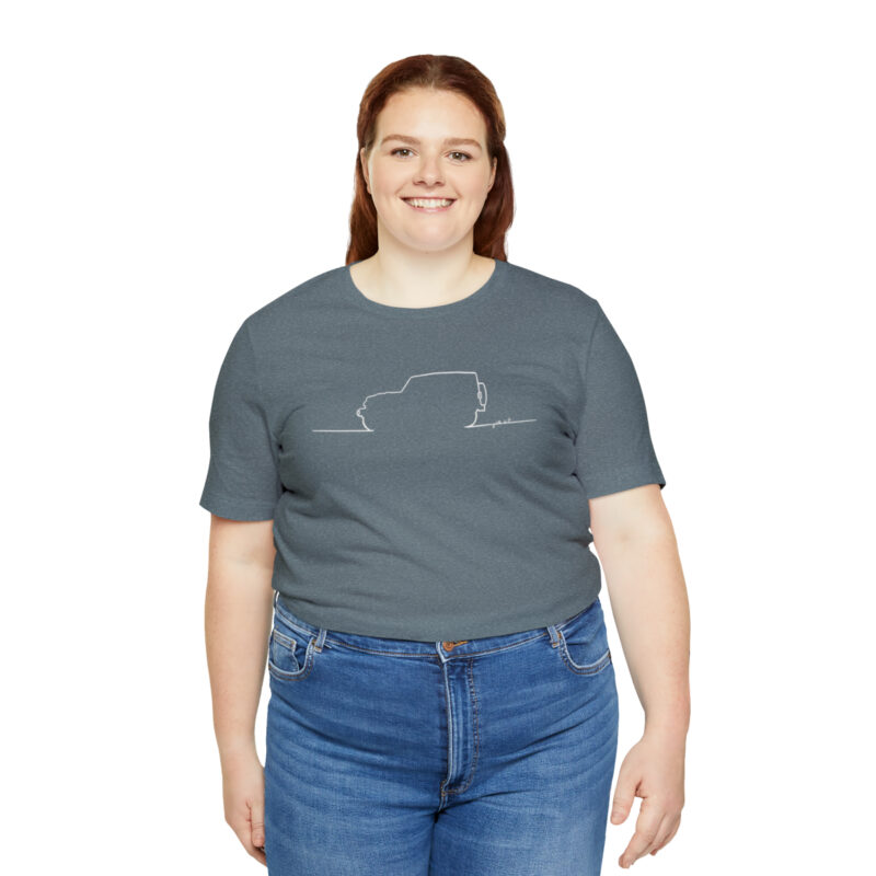 Women's  4x4 Line Art Short Sleeve Tee