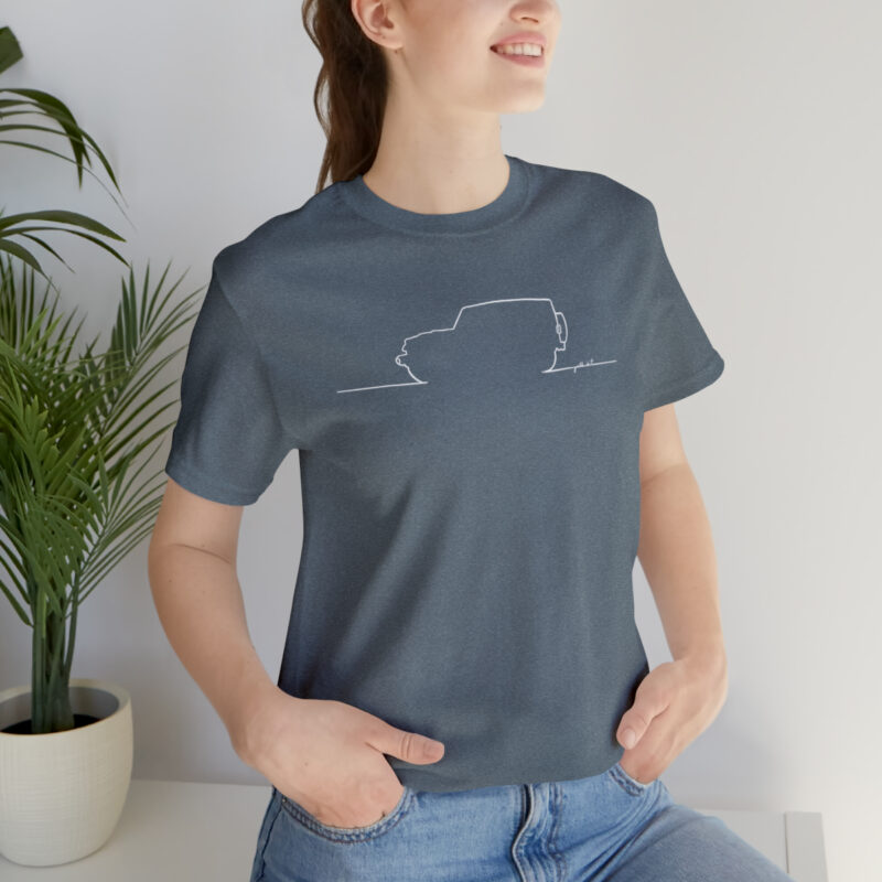 Women's  4x4 Line Art Short Sleeve Tee