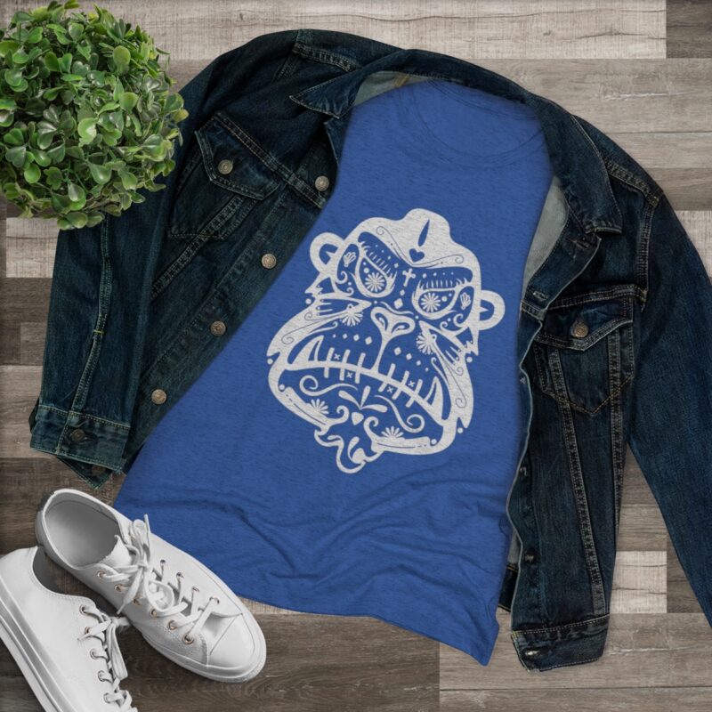 Día De Los Muertos Women's Triblend Tee