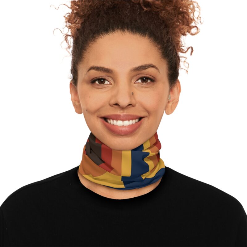 Gorilla Dirt Racing Stripes Lightweight Neck Gaiter