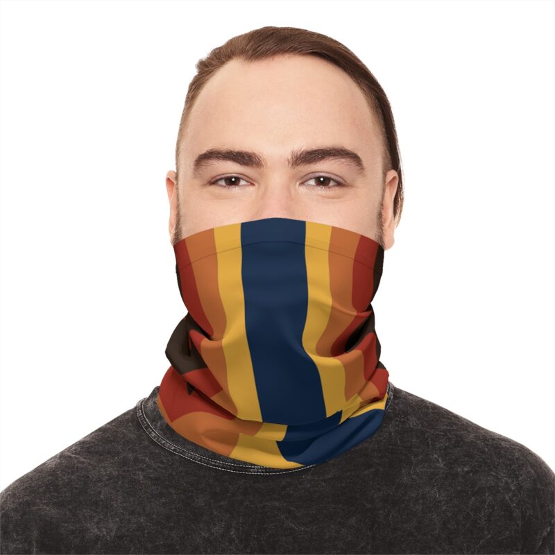 Gorilla Dirt Racing Stripes Lightweight Neck Gaiter