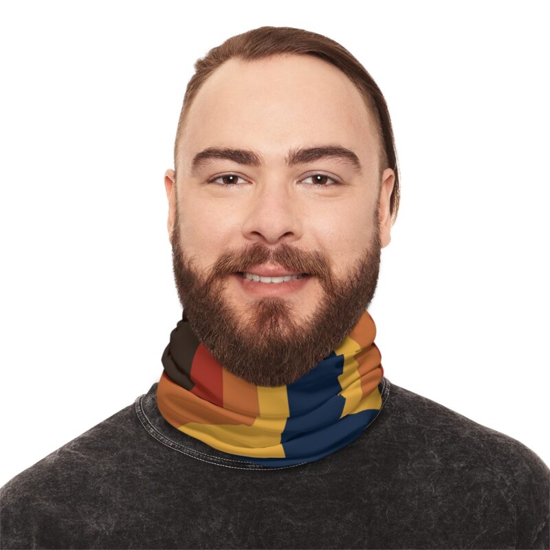 Gorilla Dirt Racing Stripes Lightweight Neck Gaiter