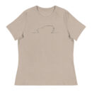 Women's Jeep Line Art Relaxed T-Shirt