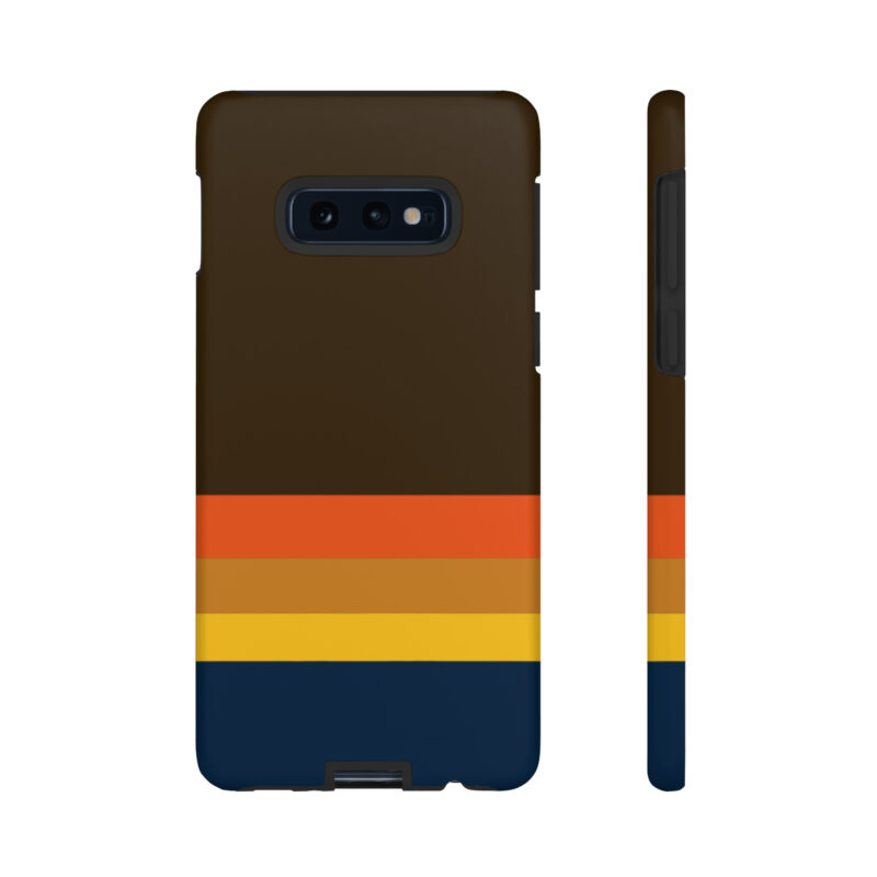 Horizontal Racing Stripes Hard Shell Phone Case