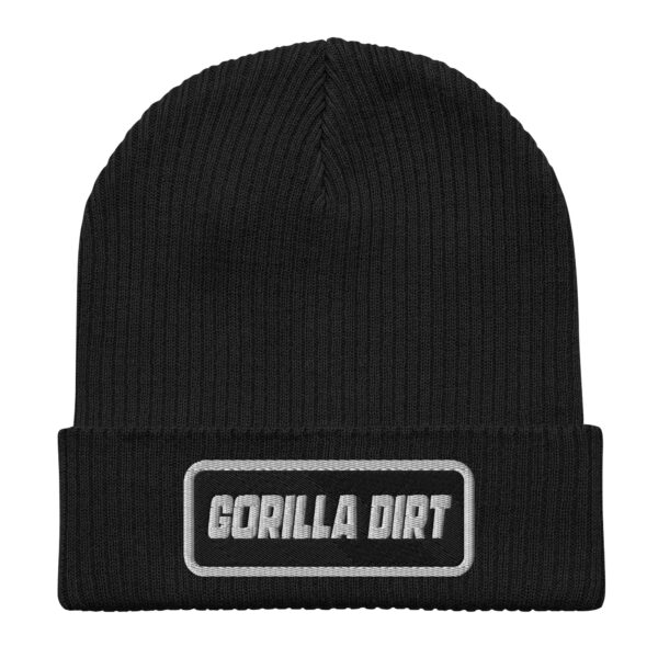 Gorilla Dirt Organic Ribbed Beanie