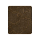 Brown Topo Sherpa Blanket