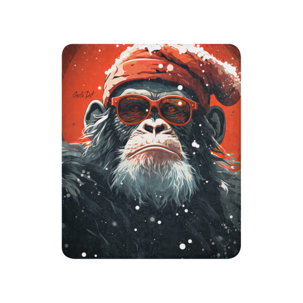 Ski Monkey Sherpa Blanket